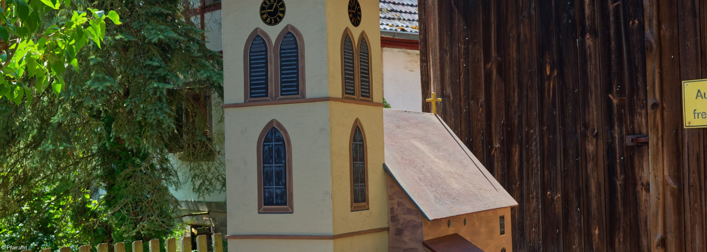 Johanniskirchweih Kirchenmodell