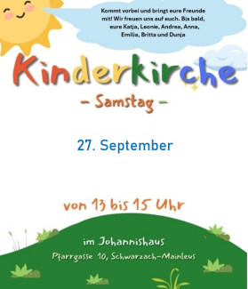 Kinderkirche Sept2025