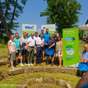 Gruppenbild Kulmbacher Stadtradeln 2026  im Pfarrbiergarten
